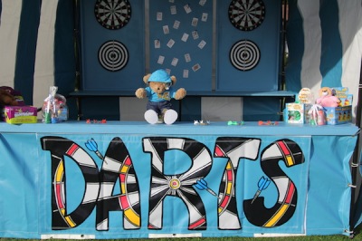 Fairground Darts Side Stall